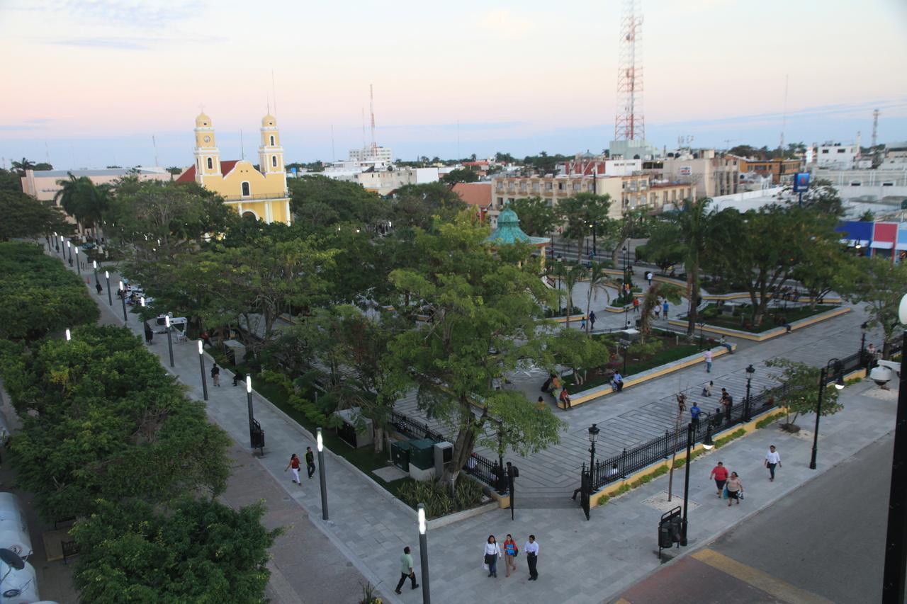 Hotel Del Parque 卡门城 外观 照片